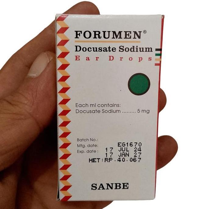 FORUMEN Obat Tetes Pembersih Telinga 15ml BISA GOSEND