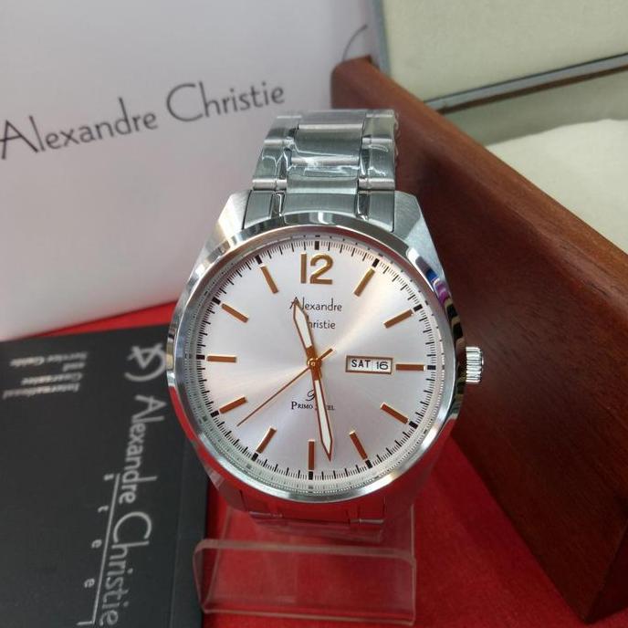 Jam Tangan Pria Alexandre Christie AC 1012 ME All Stainless Sl