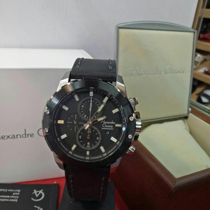 Jam Tangan Pria Alexandre Christie Ac 6583 MC Stainless Steel