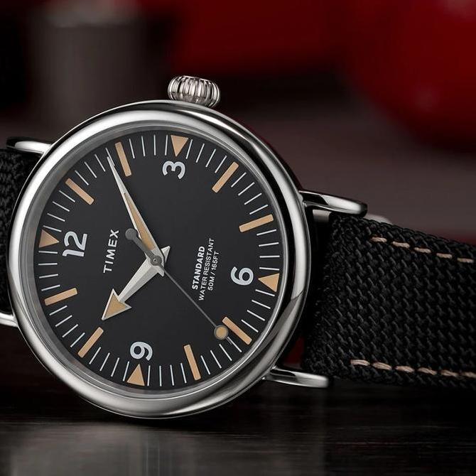 timex TW2V44 Jam Tangan Pria Analog Kulit