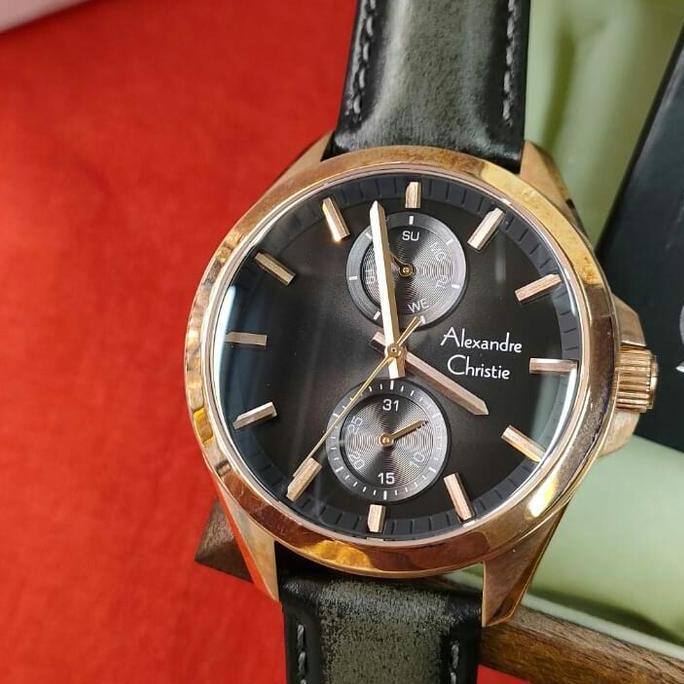 Jam Tangan Pria Alexandre Christie Ac 6573 MF All Stainless