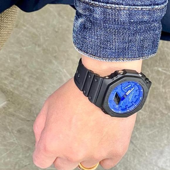 Casio G-SHOCK GA-2100BP-1ADR Jam Tangan Pria GSHOCK GA2100 GA-2100BP-1