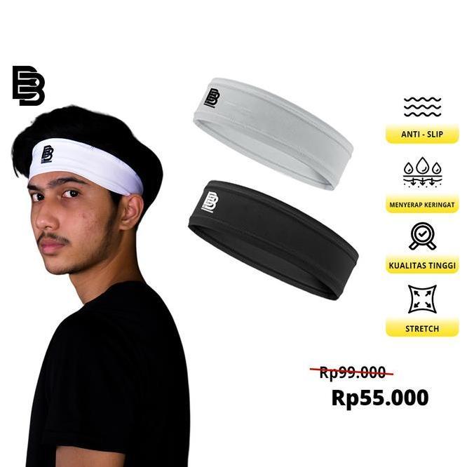 Headband Basket Tennis Lari Olahraga Ballerbro