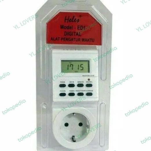 Timer digital heles / Timer digital 24 jam/stopkontak timer /Timer