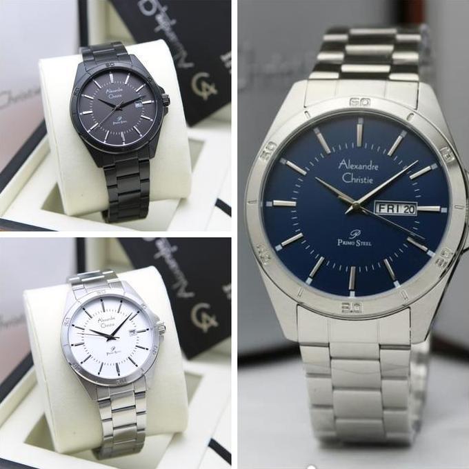 jam tangan pria alexandre christie orinal ac 1011 ac1011