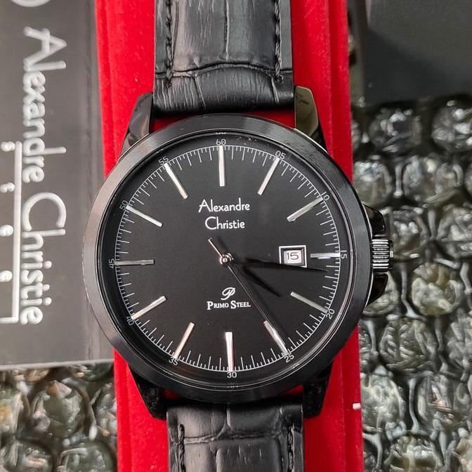 Jam Pria Orinal Alexandre Christie AC 10 MD All Steel