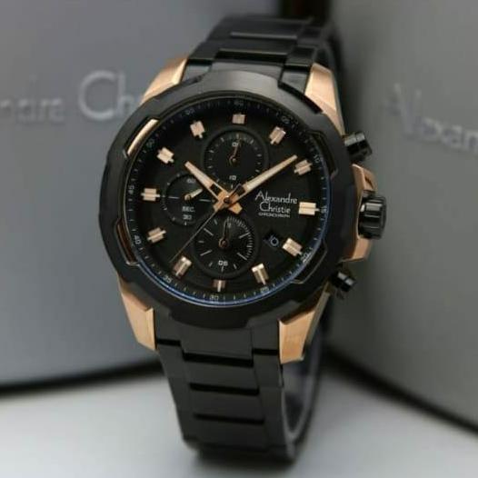 Jam Tangan Sport Pria Alexandre Christie 6523