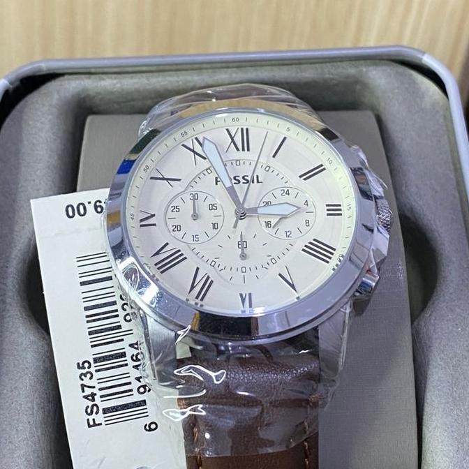 Jam Tangan FS 4735 Brown Leather Orinal Men