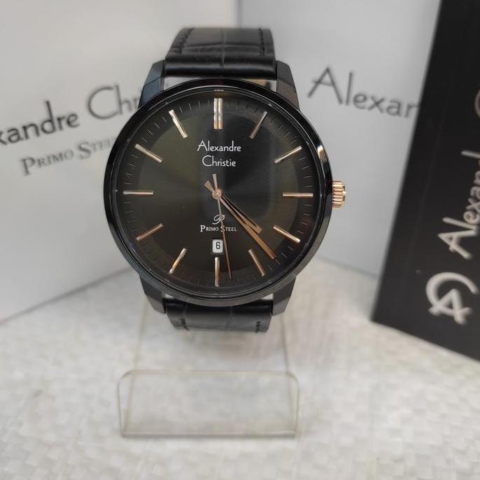 Jam Tangan PRIA ORINAL Alexandre christie Ac 1030 MD St Stainless