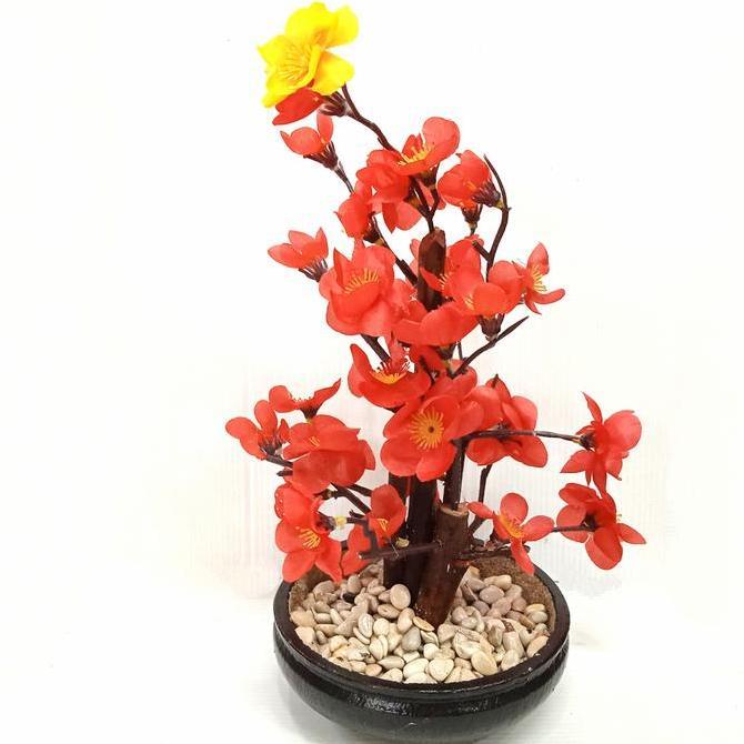 pohon imlek mini/pohon imlek meihua mini