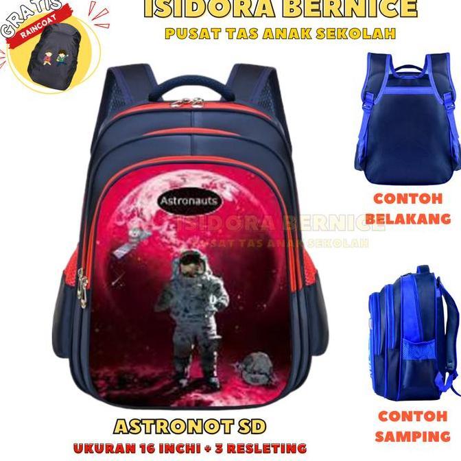 Tas Sekolah Anak SD Laki Laki SD Karakter Bola Timbul Tebal dan Bagus