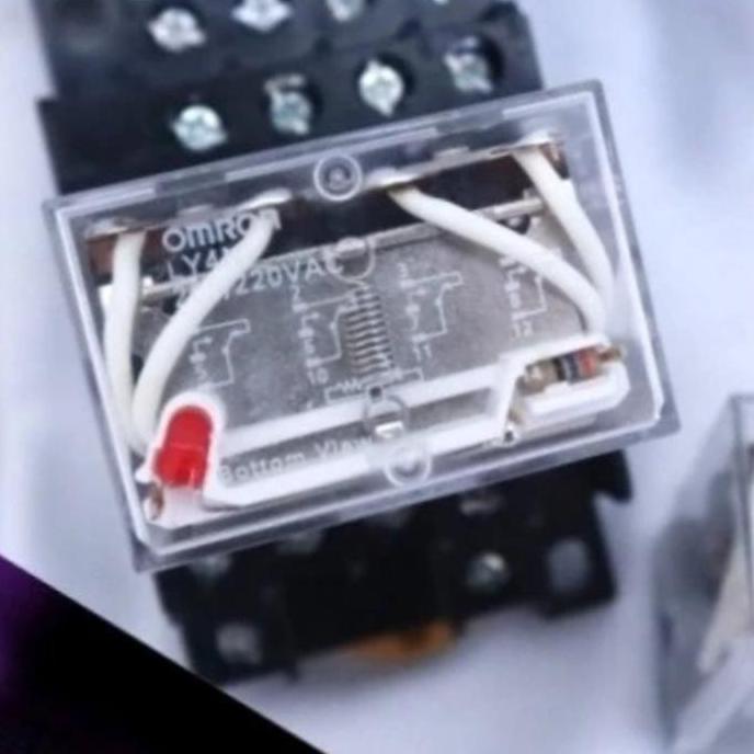 Terjangkau Relay Omron Ly4N 220V / Relay Ly4-N Original Omron