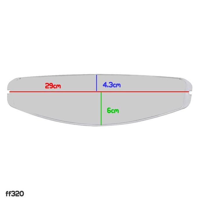 '' ANTIFOG PINLOCK DKS146 MAX VISION LS2 FF320 STREAM FF353 RAPID ''