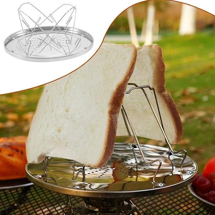 Panggangan Luar Ruangan Lipat Kompor Liar Kompor Mesin Roti Panggang Portabel Lipat Bakery Wild Camp