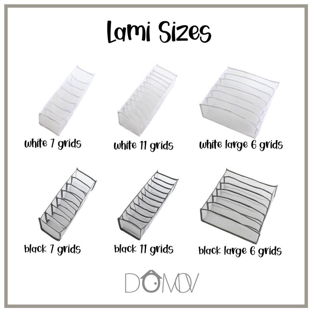 Domov Lami Organizer Pakaian Dalam Pria & Wanita Penyekat Skat Bh Celana Dalam Sekat Laci Kaos Kaki 