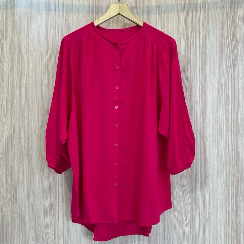 TUNIK BLOUSE OVERSIZE / TUNIK WANITA OVERSIZE / ATASAN TUNIK RAYON