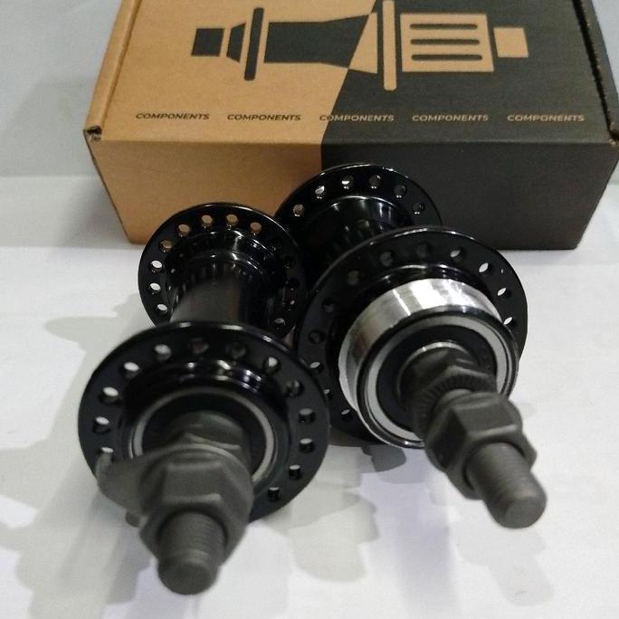 Murah OXO HB-357 Hub Freehub 36 Lubang Single Bearing Hitam untuk Sepeda Single Speed BMX MINI & FED