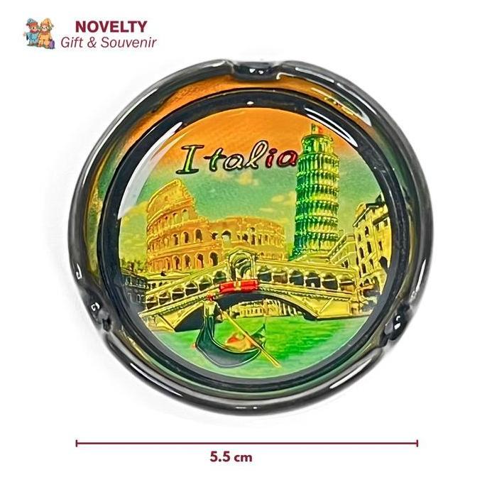 Souvenir Asbak keramik oleh oleh Italia cemderamata Italy