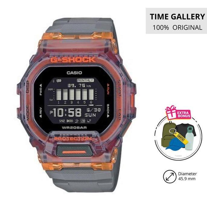 Jam Tangan Pria 100% Orinal Casio Ori G-Shock gbd200sm1a5dr gbd-200sm-1a5dr gbd200sm 1a5 200 watches
