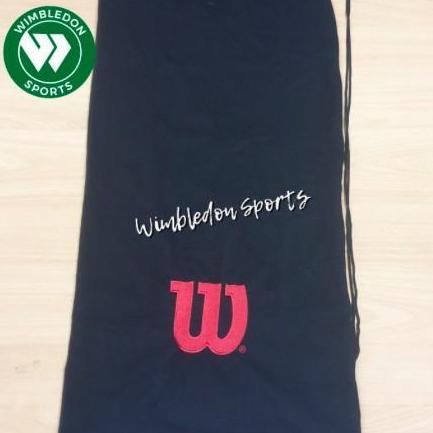Sarung Kain Raket Tenis & Badminton WILSON / Tas Soft case WILSON