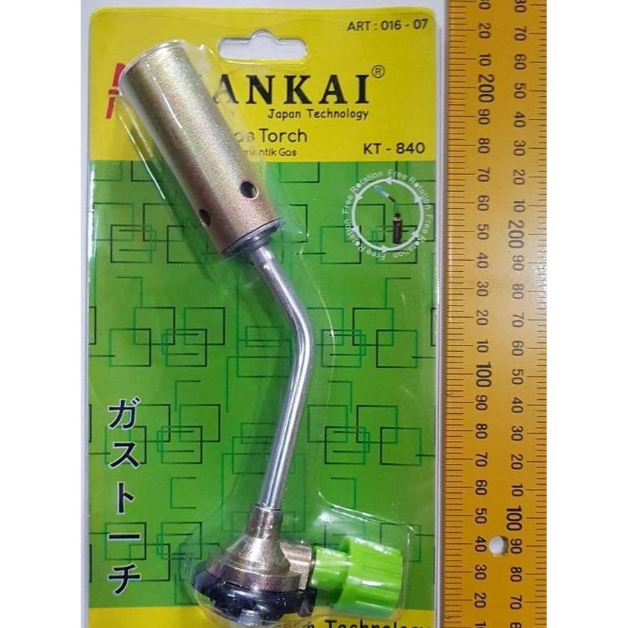 Miliki Gas Torch  Alat Kepala Las Korek Tabung Besi Tembaga Gas Kt 840 Nankai