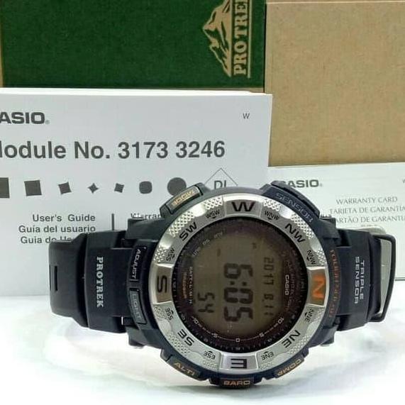 casio protrek PRG-2601DR ORINAL JAM TANGAN ASLI PROTREK ASLI