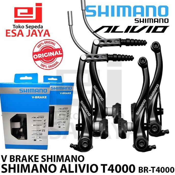Rem Vbrake Shimano T4000 Alivio V Brake Mtb Sepeda Lipat Original