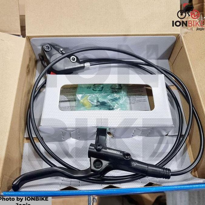 Shimano Mt200 Brakeset With Ur300 Flatmount Caliper Brake Set Rem Hydrolik Sepeda Roadbike Road Bike