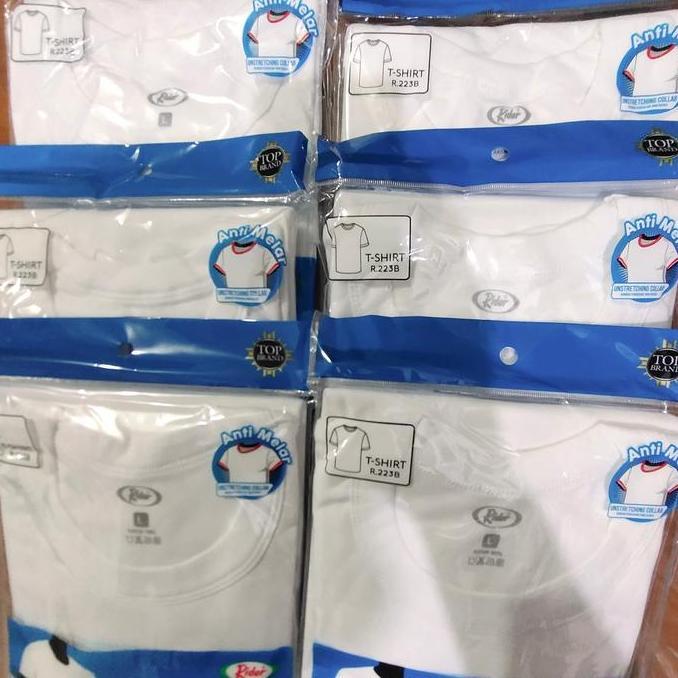 KAOS OBLONG RIDER / OBLONG PRIA PUTIH / KAOS DALAM RIDER ROUND NECK