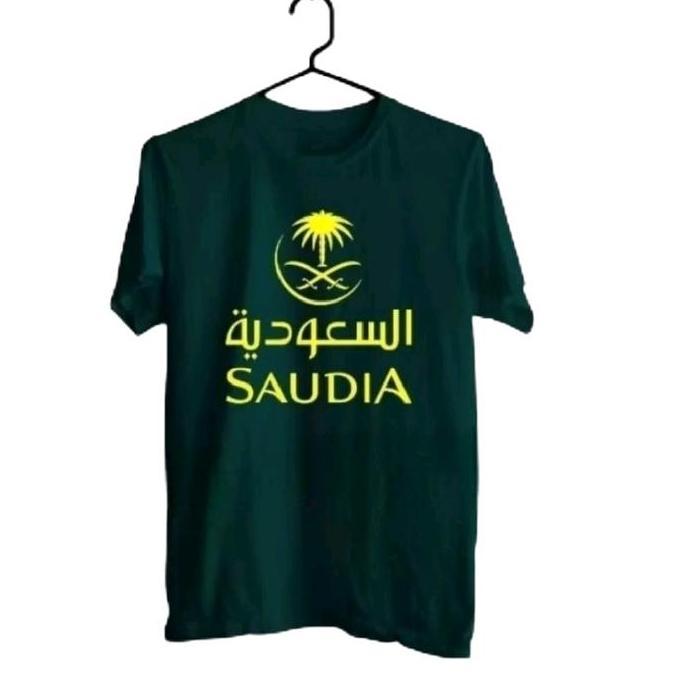 Kaos distro saudia / kaos arab saudi premium BAJU OLEH OLEH ARAB SAUDI BAJU SOUVENIR HAJI