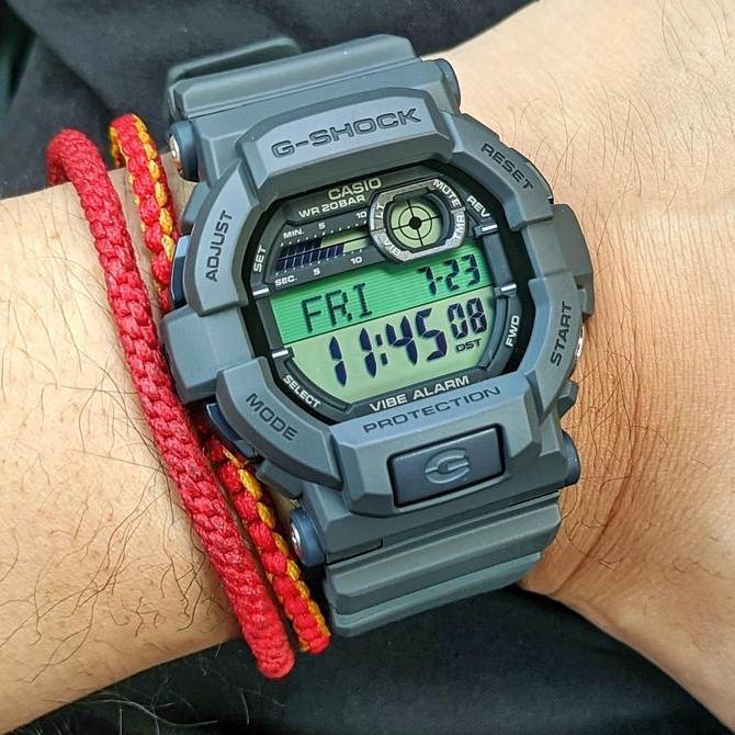 Casio G-SHOCK GD-350-8DR Jam Tangan Pria Dital GSHOCK GD-350-8 GD350
