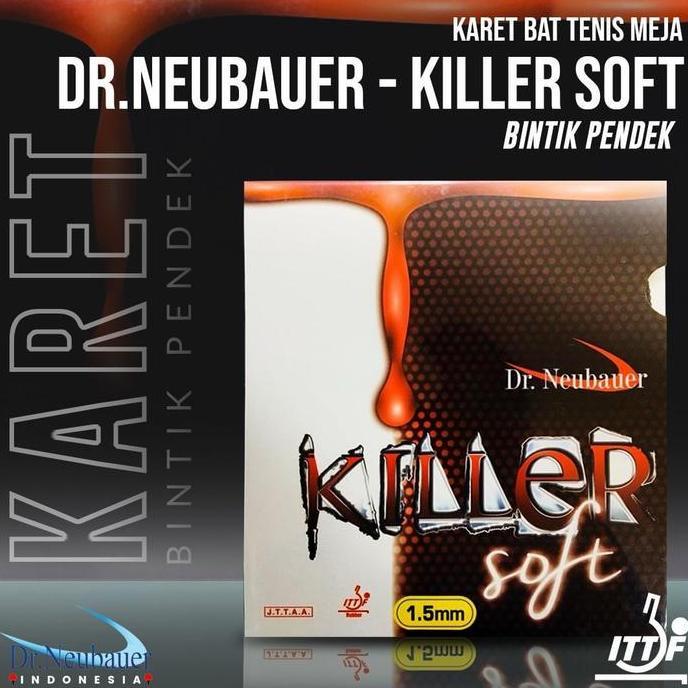 KARET TENIS MEJA BINTIK DR NEUBAUER KILLER SOFT