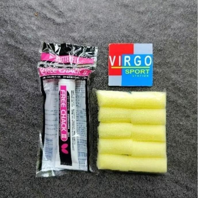 Butterfly Free Chack ll >Lem Air bet pingpong/Water Base Glue/WBG