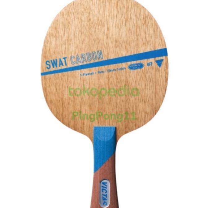Victas SWAT Carbon - Bet bat blade kayu tenis meja pingpong