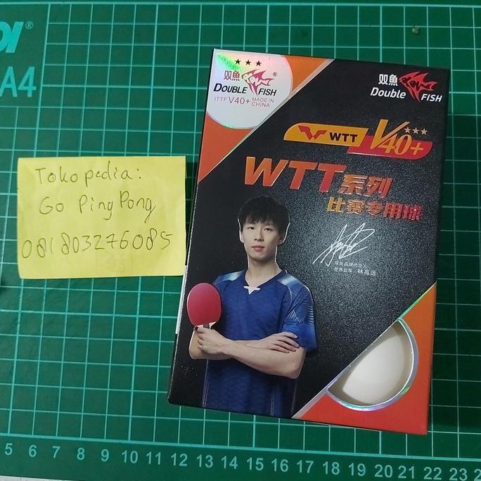 bola pingpong double fish wtt