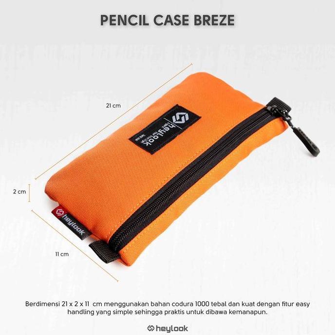 TEMPAT PENSIL KOTAK PENSIL BREZE PENCIL CASE KOSTAK ANAK ATK SEKOLAH