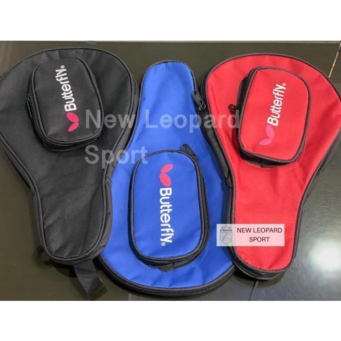Tas sarung bat pingpong plus pocket bola / table tennis cover
