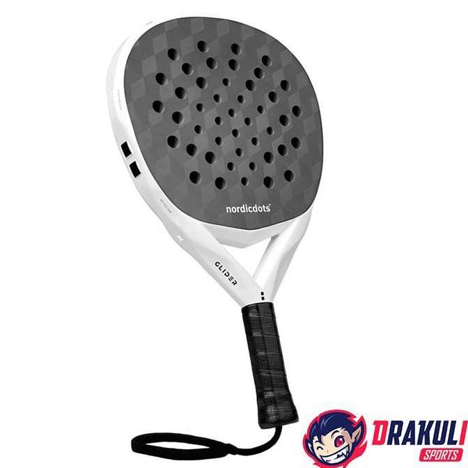 Racket Padel Nordicdots GliderX White