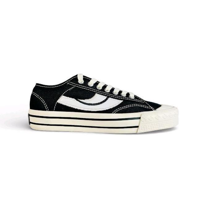 DISKON SEPATU SNEAKERS WANITA PRIA FLEXION BW LOW  CANVAS CASUAL SHOES SNEAKERS SPORT TANPA HAK HITA