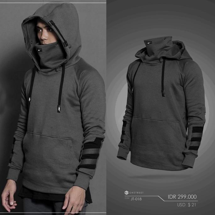 JUMPTRACK ON STREET DARK GREY - JUMPER ONSTREET - JAKET KEREN