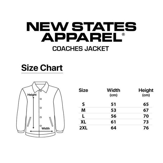 Jaket NSA Coach Jacket / New States Apparel