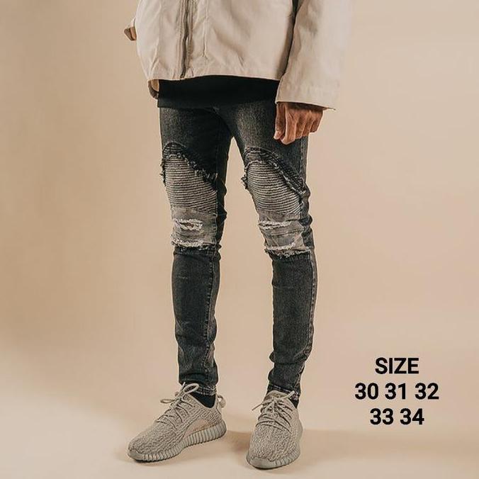 RUCAS x Bimopd Camo Biker Jeans - 31