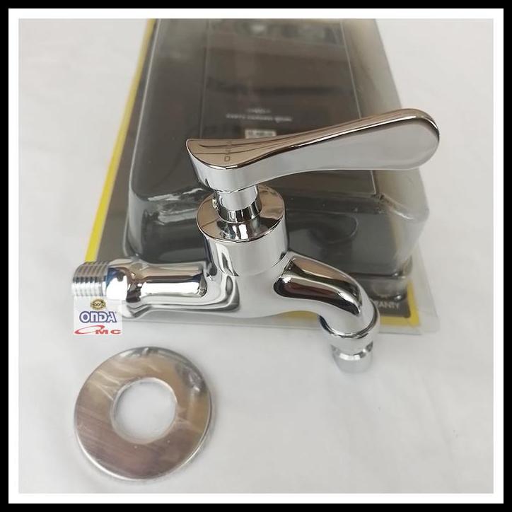 TERLARIS KRAN KERAN AIR TEMBOK TAMAN CUCI TANGAN EXCLUSIVE 1/2 INCH ONDA F 100M 