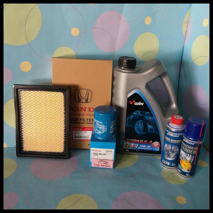 TERBARU PAKET SERVICE OLI WIN FORMULA CAR 10W-30 CITY (5) 