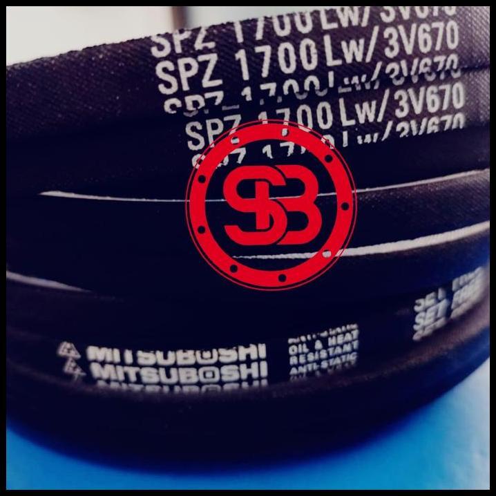 BEST DEAL V BELT SPZ1700 / SPZ 1700 LW MITSUBOSHI