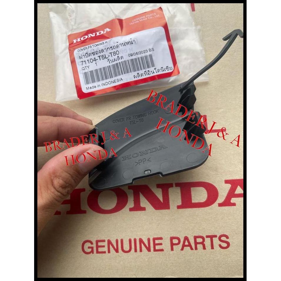 TERBARU COVER DEREK TUTUP TOWING HOOK BUMPER DEPAN JAZZ GK5 TYPE S RS 2014 2015 2017 2018 2019 2020 