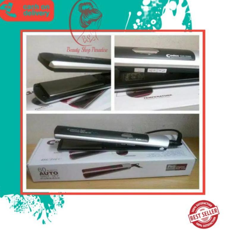 Digital Temperature Catok codos / catok rambut codos lurus