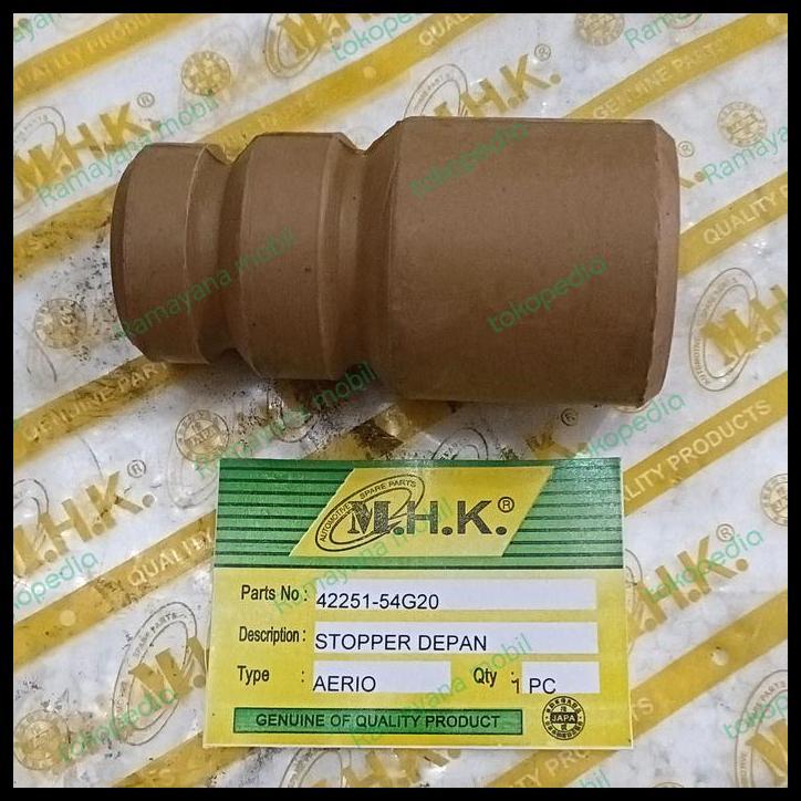 DISKON STOPPER FRONT STOPER DEPAN BOOT SHOCK KARET BUMPER AERIO RH415