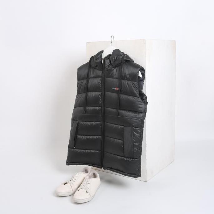 Brillant - Spectacled Rompi Hoodie Hitam Pria Dewasa Polos 1 Warna Garis Hitam Navy Ukuran Size M L 