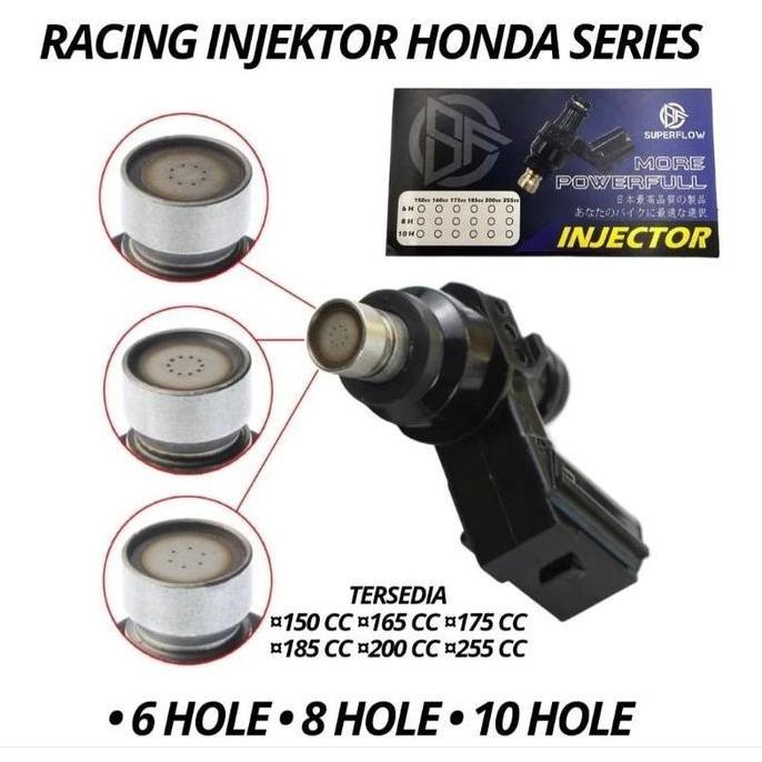 (Bisa Cod) Injector Injektor Superflow Beat Vario 110 125 150 160 Scoopy Pcx Adv 150 160 Cb150 Cbr C